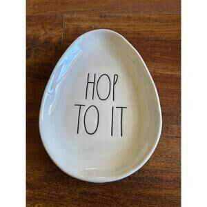 Rae Dunn Artisan Collection 'Hop To It' Ceramic Dish